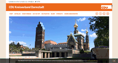 Desktop Screenshot of cdu-darmstadt.de